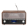 Denver Radio DAB+/FM Denver DAB-36 z drewnianą obudową brązowe - 1535066 - zdjęcie 6